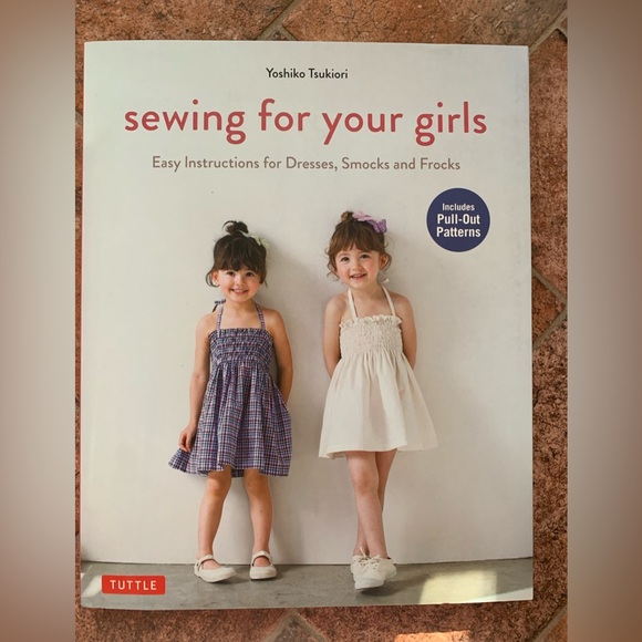 Yoshiko Tsukiori sewing for your girls Japanese Sewing Patterns (in English) - Picture 1 of 5